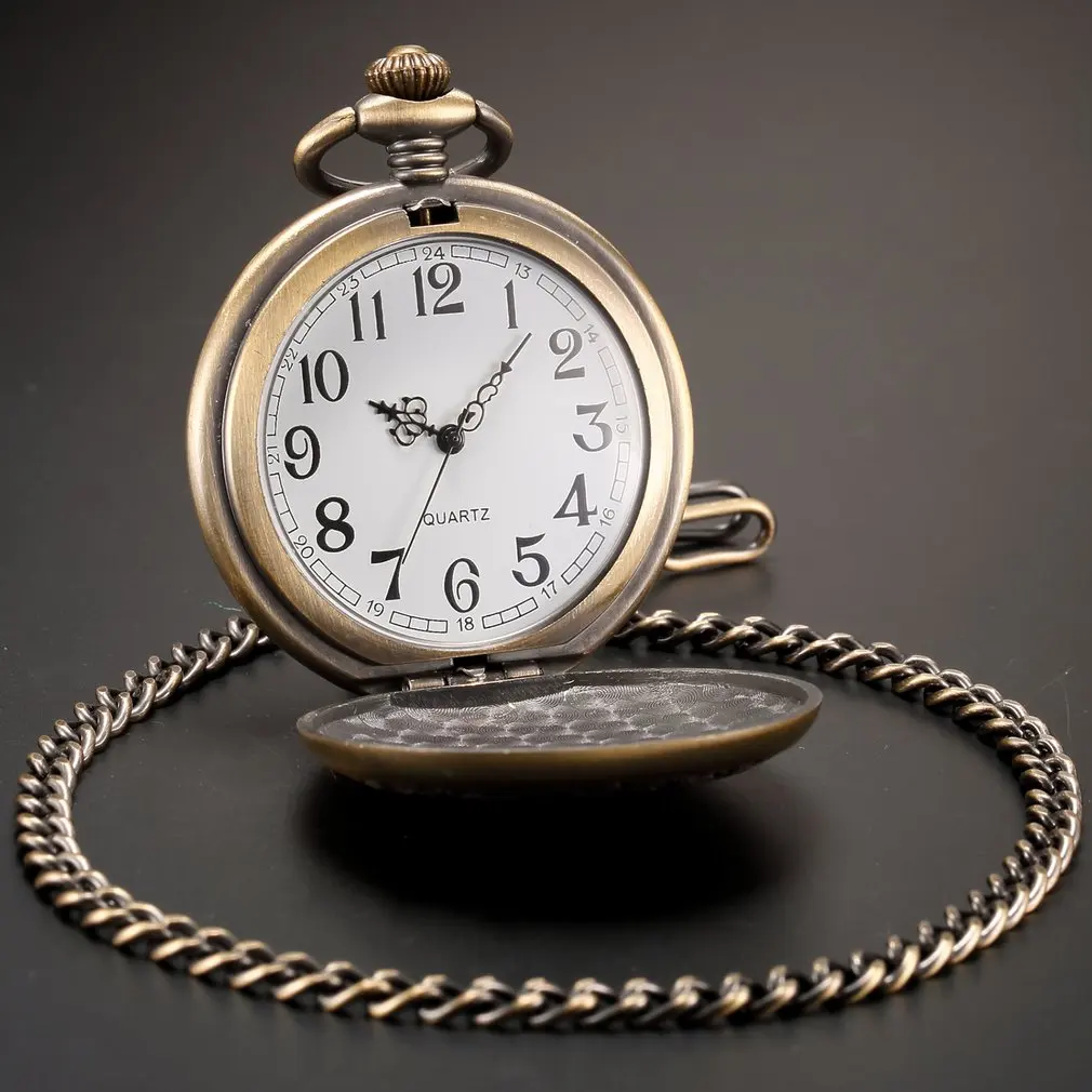 Dragon Shaped Pocket Watch Mechanical Pocket Watch Antique Luxury Brand Necklace Exquisite Pocket Watches