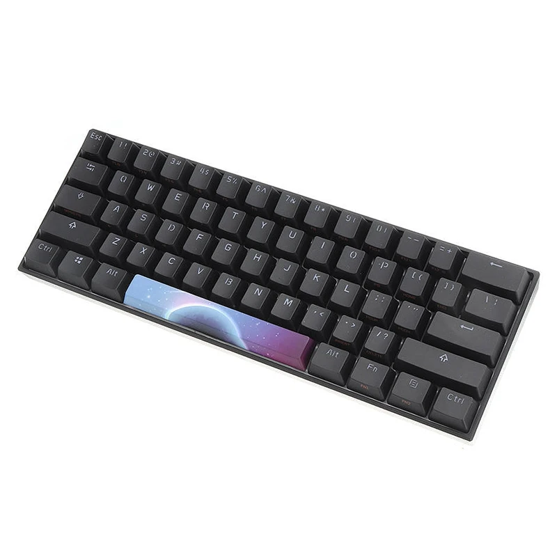 PBT Space Keycaps механическая клавиатура DIY Keycap(6.25U Space Keycap)-месяц Звезда