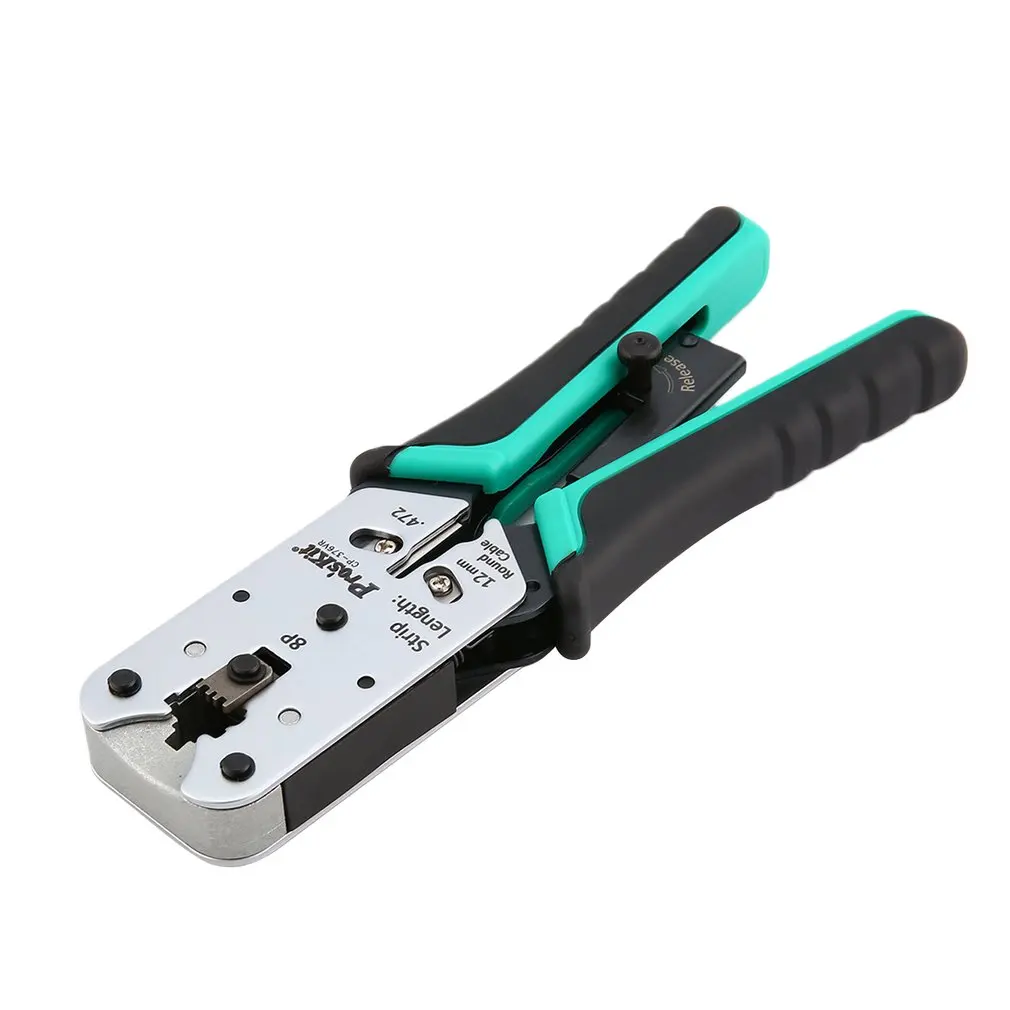 Pro'skit CP-376VR Телеком обжимной инструмент провода щипцы плоскогубцы резка зачистки сетевой кабель плоскогубцы автоматический храповой терминал