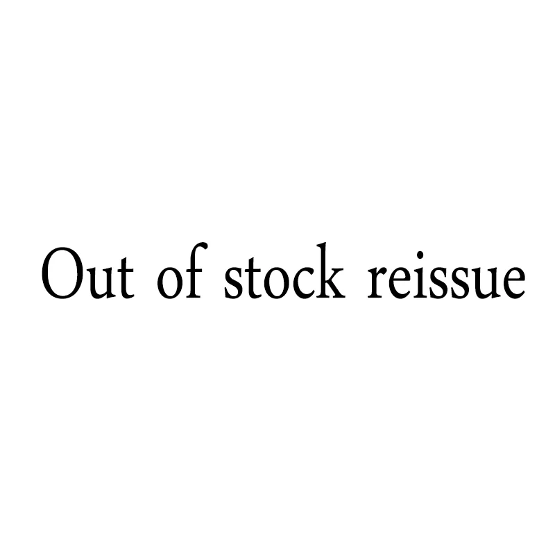 

Out of stock reissue