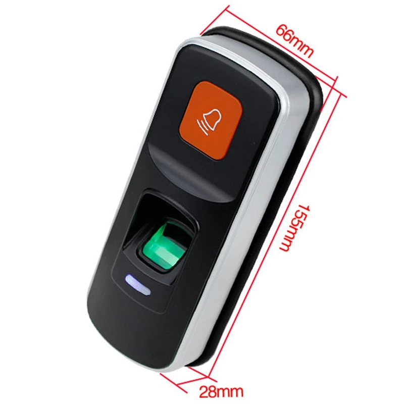 ABKK-Rfid X660 сканер отпечатков пальцев устройство контроля доступа считыватель отпечатков пальцев Sd карта передача данных узкое управление Лер Открыватель двери S