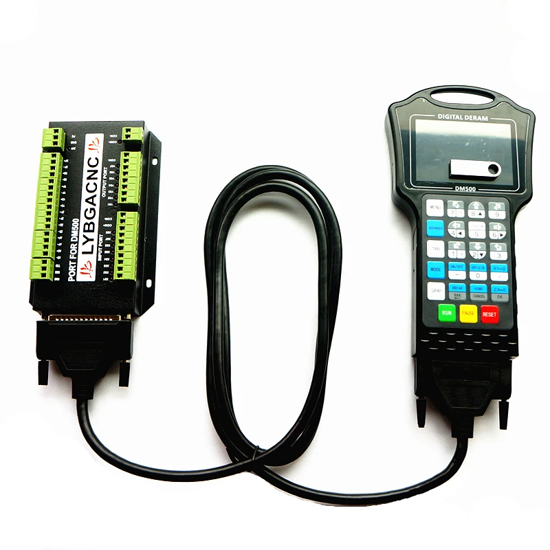 LY DM500 500 кГц 3/4 система Axis DSP ручной ЧПУ контроллер g-код автономная система управления движением для резки древесины