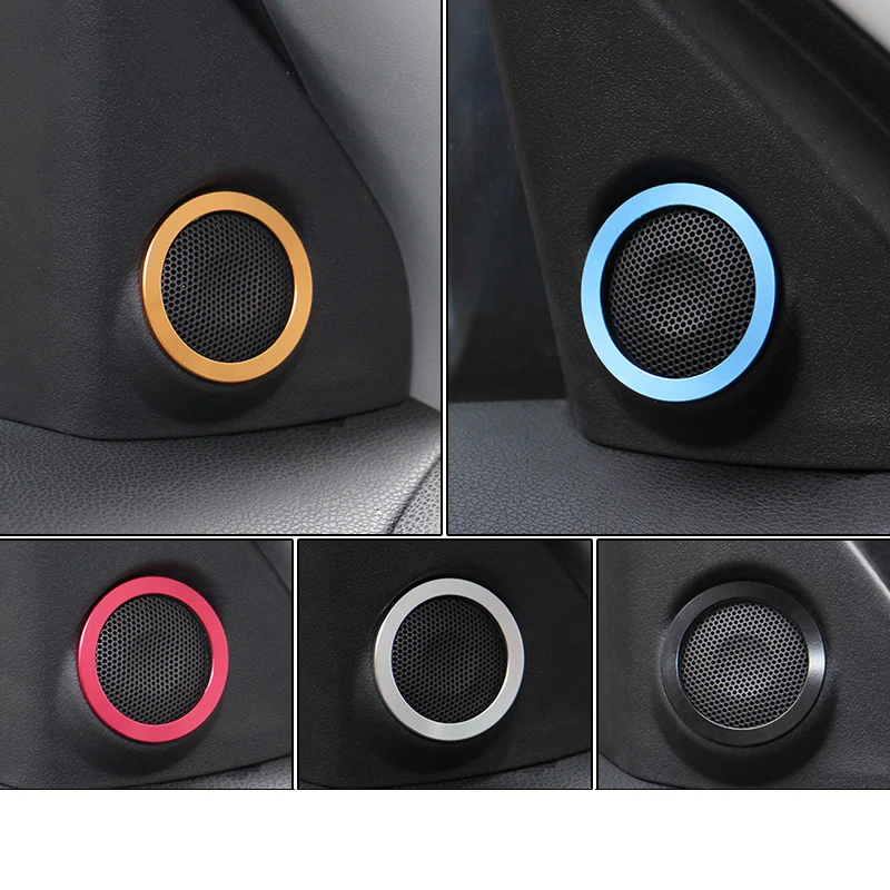 

Lsrtw2017 Car Front Window Triangle Sound Speaker Trims for Mitsubishi Outlander Sport Asx RVR 2011-2019 Interior Accessories