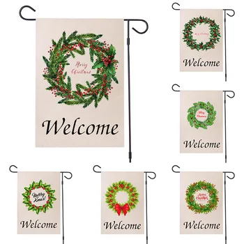 

Christmas Winter Outdoor Decoration Garden Banner Cross Border Merchants Exclusively for European and American Style Support Gra