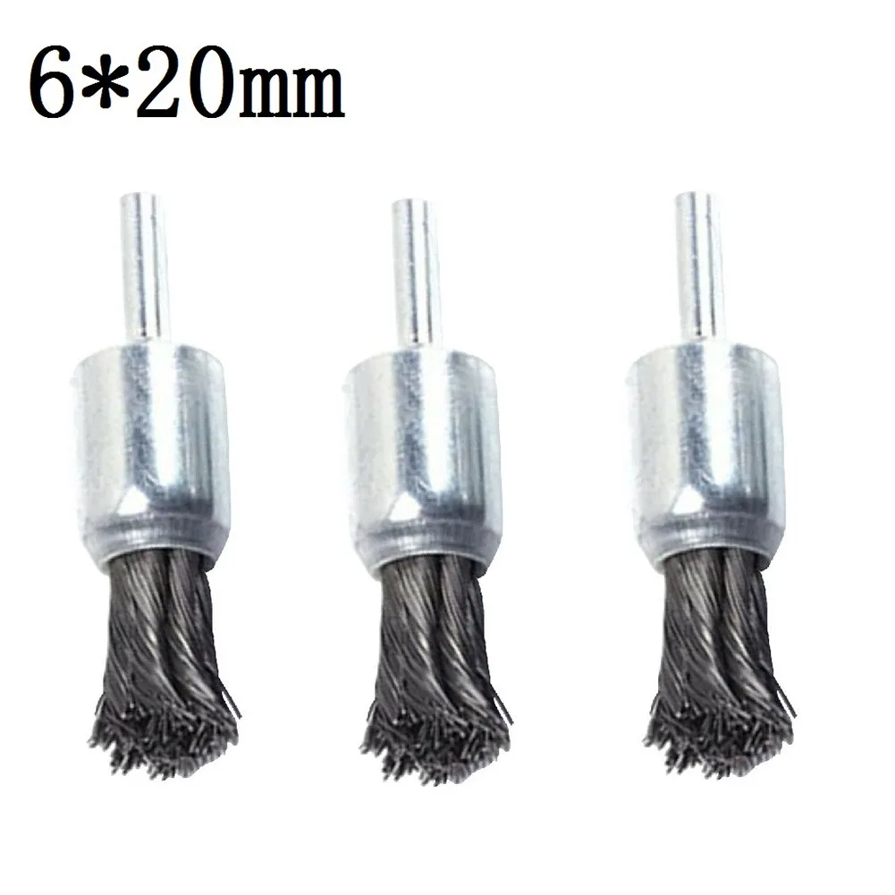 Die Grinder Cleaning Steel Knot Wire End Steel Brush Rust Paint Removal Tools Die Grinder Cleaning Steel Knot Wire End Steel Brush Rust Paint Removal Tools