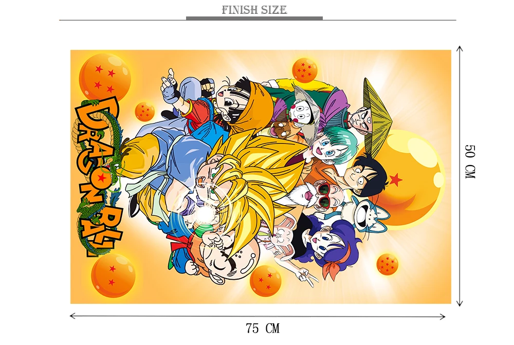 MOMEMO Dragon Ball картинка паззлы классические аниме 1000 штук Мультяшные деревянные пазлы Индивидуальные взрослые Детские пазлы Игрушки