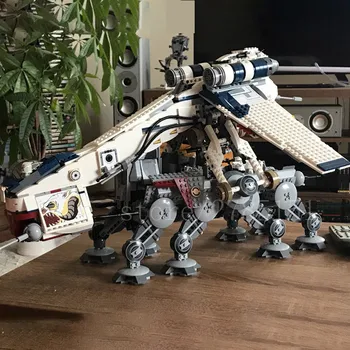 

IN Stock 05053 1788Pcs Genuine Star Was Republic Dropship with AT-OT Walker Set Building Blocks Bricks Compatible 10195