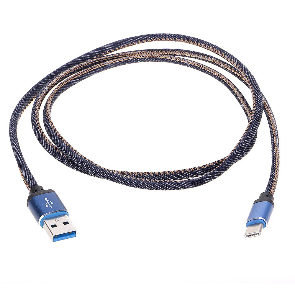 1M USB-3.1 type C автоматический отсекающий кабель для быстрой зарядки из нейлона для samsung Galaxy S8/S8+ Plus Плетеный usb-кабель для huawei