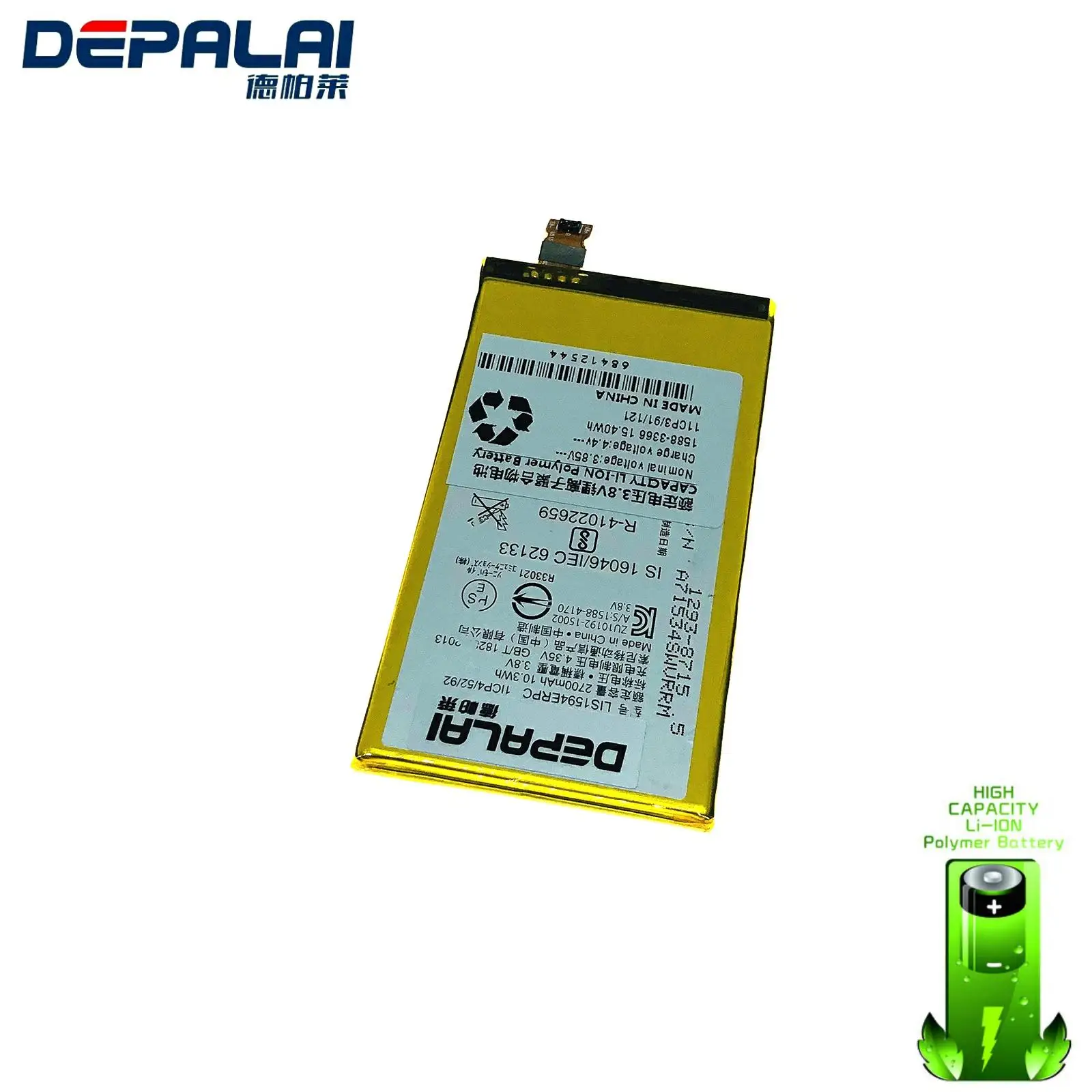 Аккумуляторная батарея LIS1594ERPC для Sony Xperia Z5mini XA Ultra C6 F3216 F3215 F3216Xc Xmini F5321 Z5C Z5 compact 2700