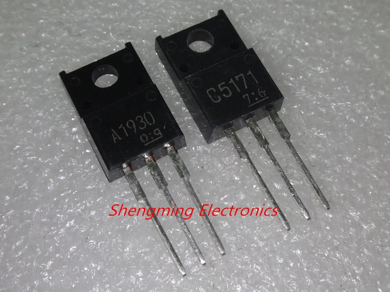5pairs (5pcs 2sa1930 + 5pcs 2sc5171) A1930 / C5171 Transistor Original