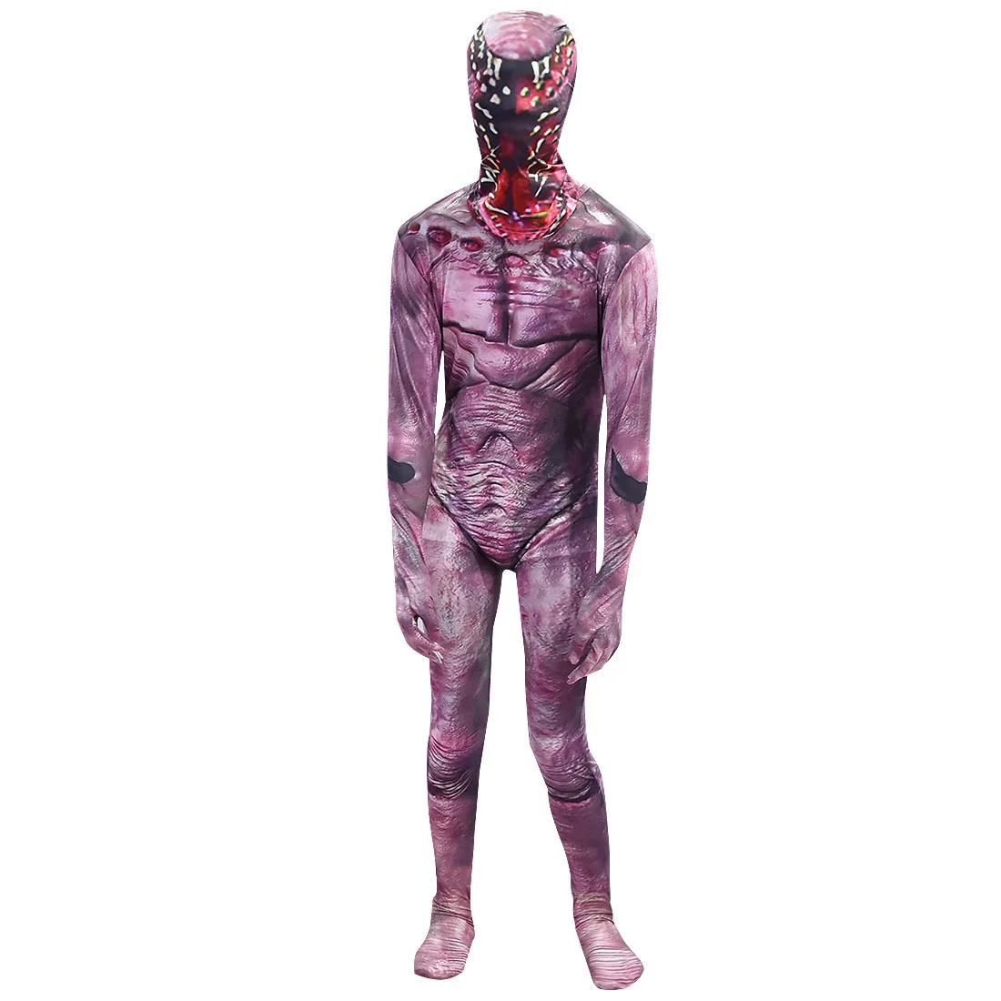 Человек косплей Demogorgon Хэллоуин костюм для чужих вещей Сезон 3 костюм Mardi Gras дети смешные карнавальные вечерние комплекты одежды