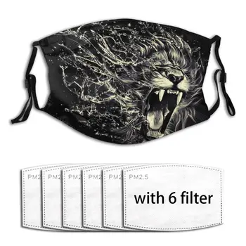 

Washable Reusable Anti-Pollution Unisex Water Lion Cosplay Party Outdoor Cool Mouth Cover Mask