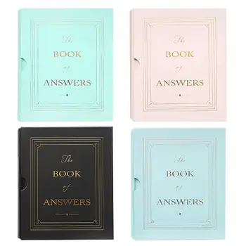 

Book of Answers in Chinese and English Edition Thickened Fine Products Psychic Divination Notes Life Solutions Diary Book