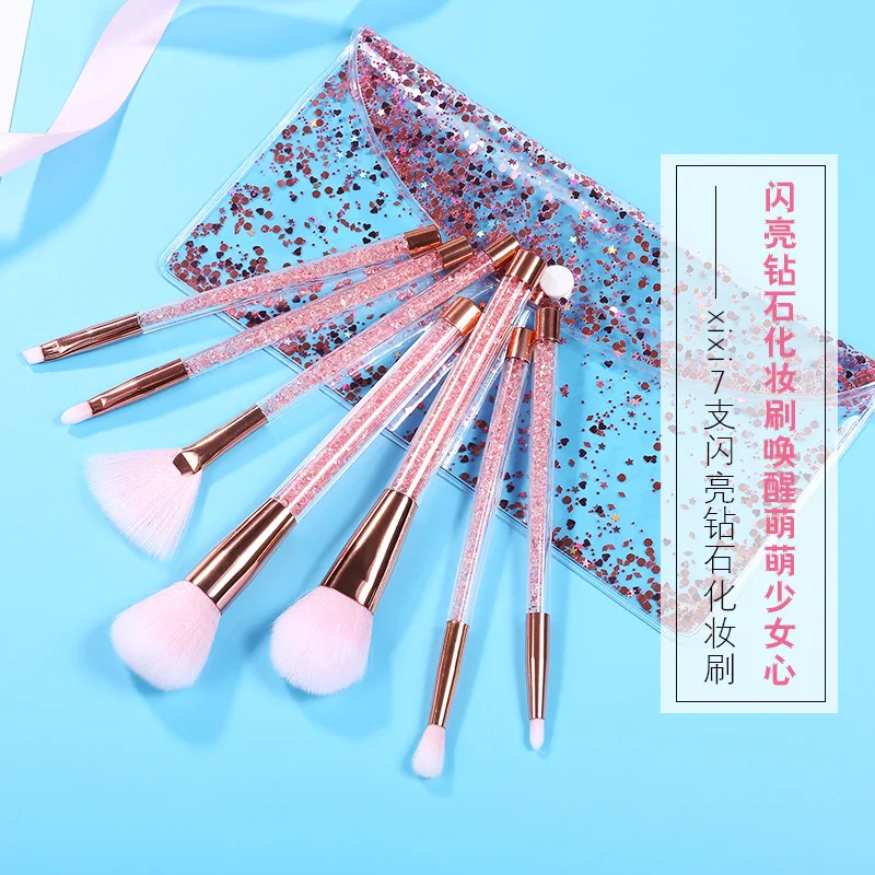 

High Quality Makeup Brush Set Professional Unicorn Brushes Foundation Eyebrow Eyeshadow Highlighter Lip Kabuki Brush For Powder