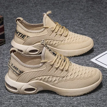 

2020 New Shoes Men Casual Comfortable Breathable Summer Male Shoes Lace-up Sneakers Walking Fashion Man Flat Sport Outdoor Shoes