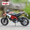 Maisto 1:18 Ducati Hypermotard Sp 2013 Static Die Cast Vehicles Collectible Hobbies Motorcycle Model Toys 4