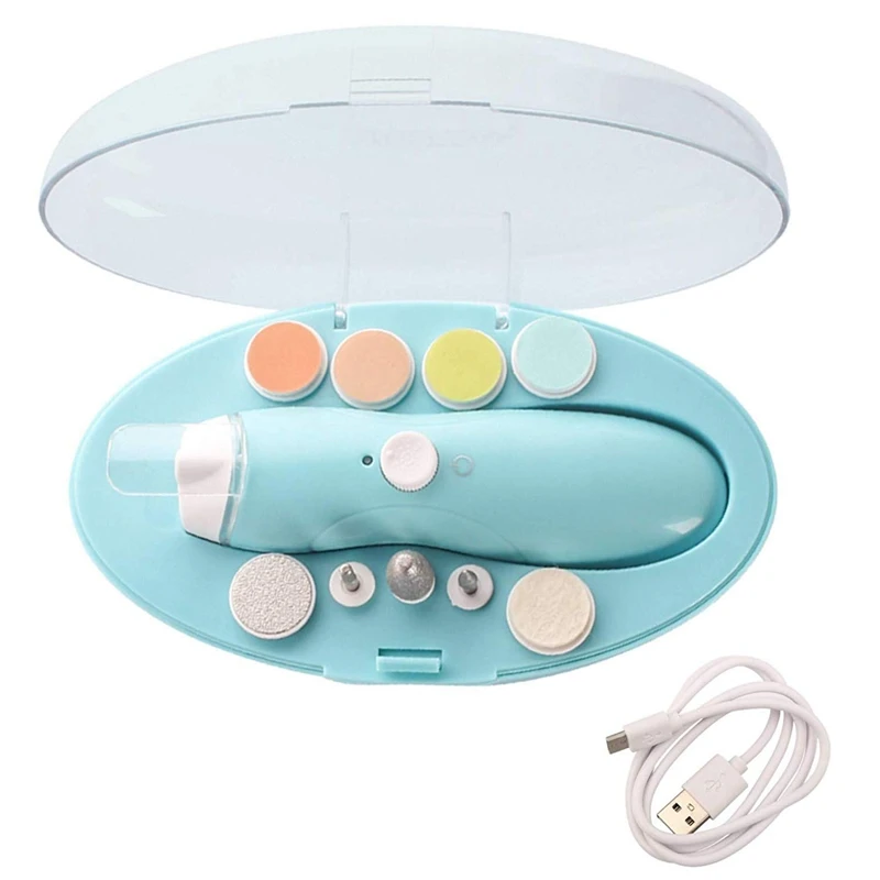 

Baby Nail Trimmer Rechargeable, Safe Electric Nail Clippers for Newborn Infant Toddler Kids Toes and Fingernails