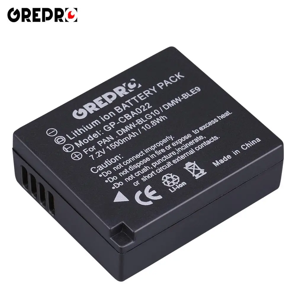DMW-BLG10 BLG10E BLG10PP BLE9 BLE9E Батарея для цифрового фотоаппарата Panasonic Lumix DMC GF6 GX7 GF3 GF5 ZS100 LX100 GX80 GX85 DC-ZS70 GX7 Mark II
