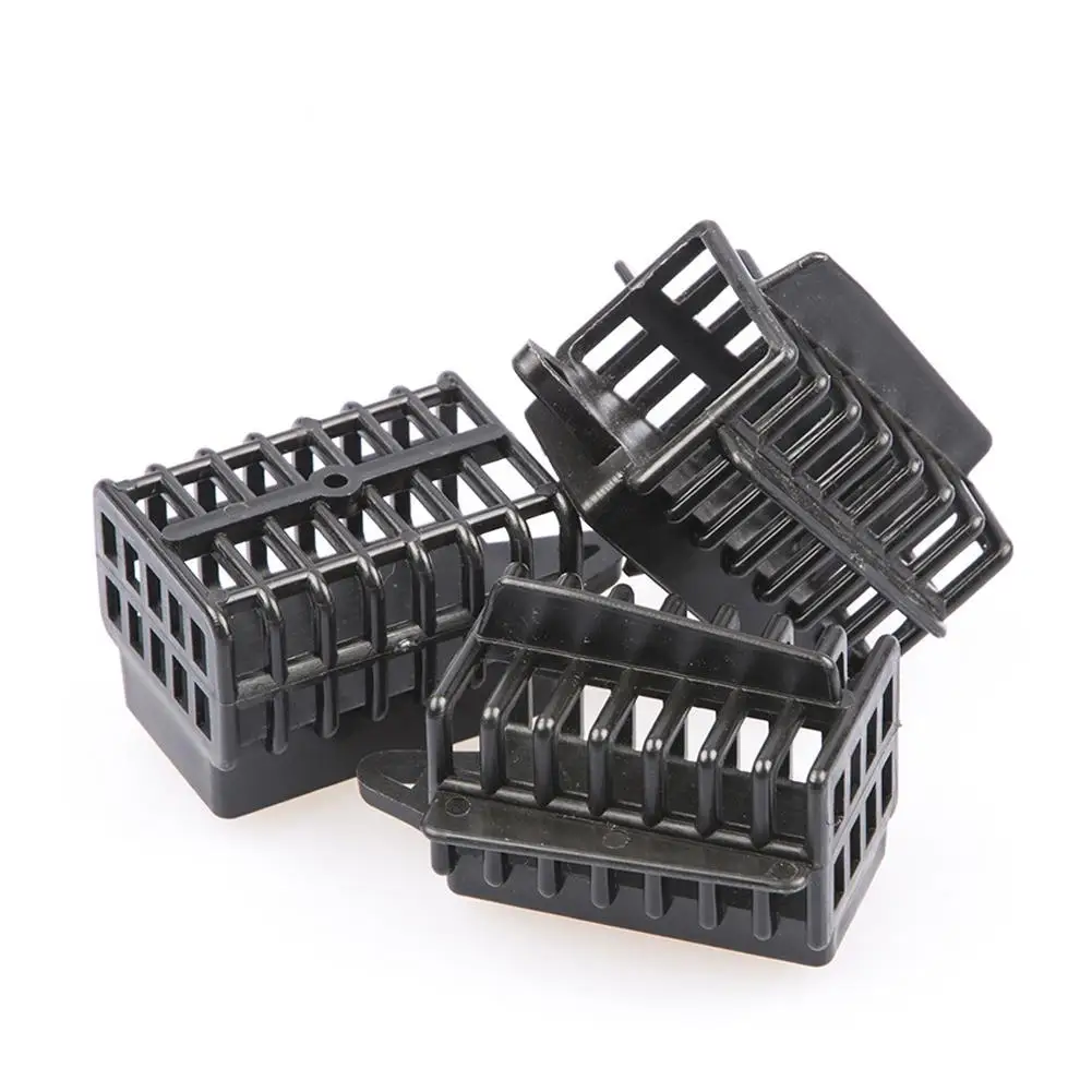 

MeterMall Carp Fishing Feeder Bait Cage Lure Holder Basket Trap Lead Sinker Tackle Black Cage Feeder Tackle Fishing Tools