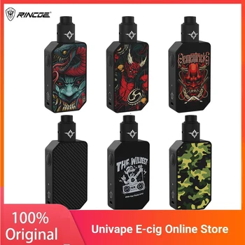 

New Rincoe Manto Beast VV Kit Wi/ Metis RDA Atomizer & 228W Output 5 Level Voltage Adjustment E-cig vape mod kit vs Mechman Lite