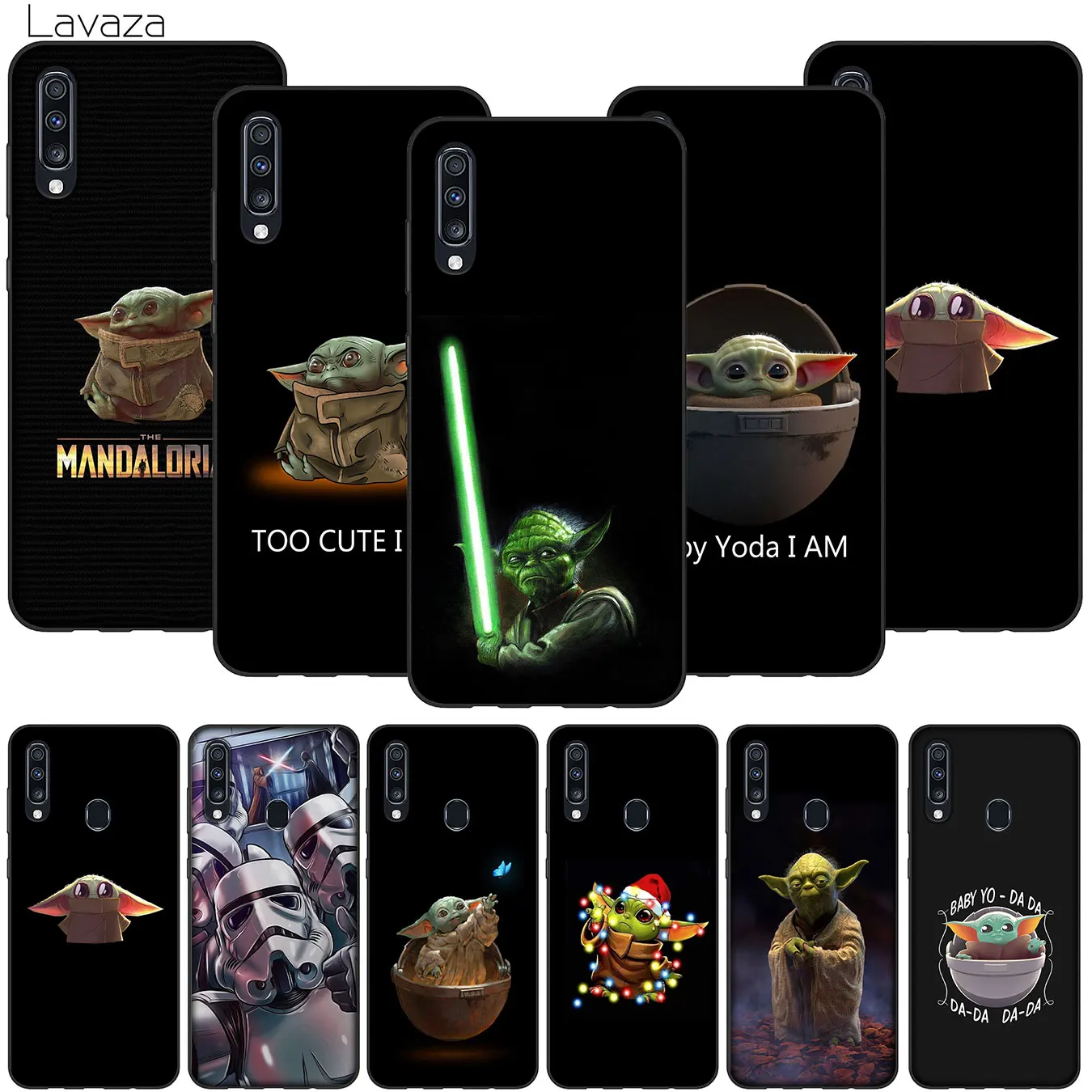 Baby Yoda Soft Phone Case for Samsung Galaxy A70 A60 A50 A40 A30 A20 A10 A70S A50S A30S A20S A10S A20E |
