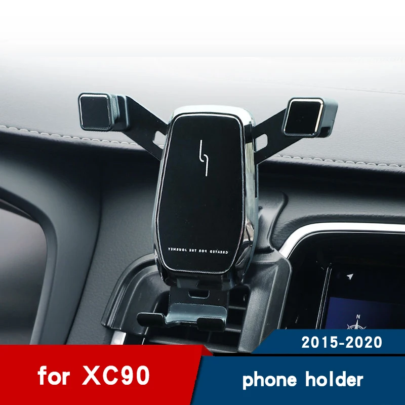 Car Phone Holder For Volvo Xc90 Accessories Interior Air Vent Mobile