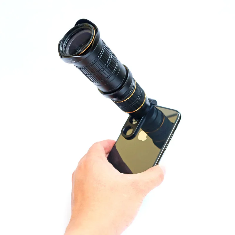 18-30X зум телеобъектив HD монокуляр телескоп Телефон объектив камеры для iPhone 11 Xs Max XR X 8 7 Plus Android смартфон