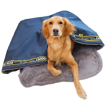 

Portable Dog Sleeping Bags House Pet Tent Cat Bed Nest Warm Small Large Dogs Kennel Cave Cozy Soft Dog Cat Blanket Cushion