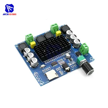 

diymore XH-A104 TPA3116 Bluetooth 4.1 Digital Power Amplifier Board 2x50W Stereo AMP Module Support TF Card AUX Potentiometer