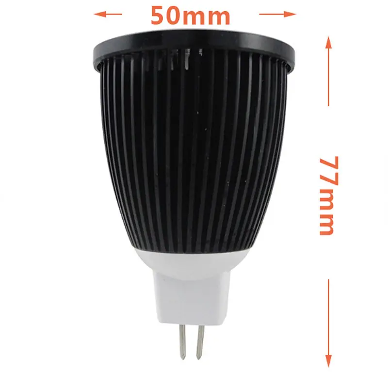 Супер Яркий MR16 COB 15W светодиодный светильник MR16 12V теплый белый холодный белый светодиодный светильник