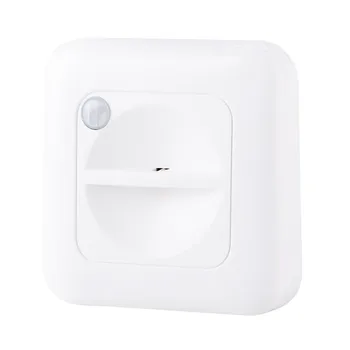 

Motion Sensor LED Night Light EU US Plug Mini Square Night Lights For Baby Room Bedroom Corridor Lamp A