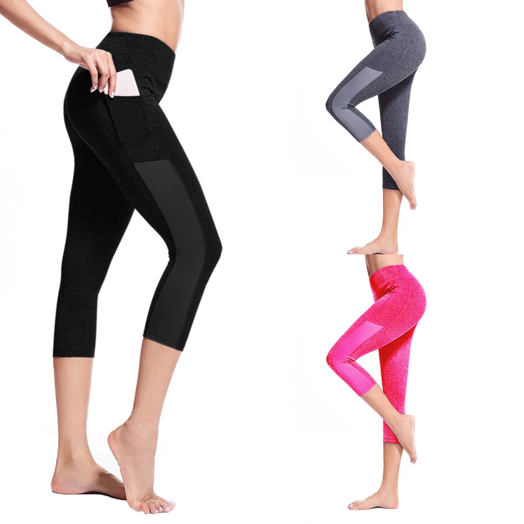 Capri length yoga pants Clearance