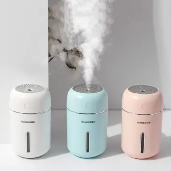 

Mini Air Humidifier Aroma Essential Oil Diffuser USB Fogger Mist Maker LED Light