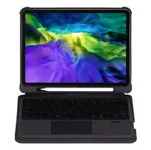 

Bluetooth Keyboard Split Touch With Protective Cover for Ipad Pro 11 Inches Built-in Rechargeable Lithium Battery Leather Case