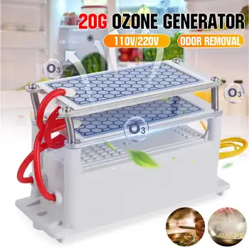 

Portable 20g/h Ozone Generator 110V/220V Home Air Cleaner Ozon Ozonizer Air Purifier for Deodorization Sterilize machine Odor