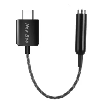 

WholesaleType-C for 3.5mm Converter with True Lossless Stereo SoundErgonomic for All Type-C Earphone