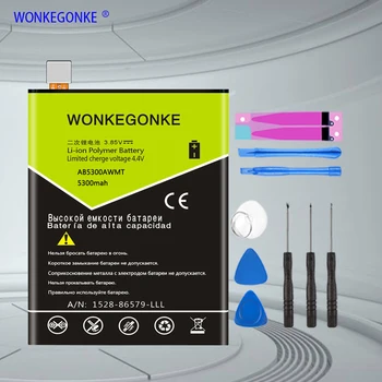 

WONKEGONKE 5300mah AB5300AWMT Battery For Philips Xenium W6610 Battery