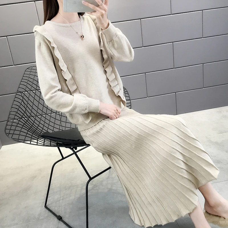 Blusas De Inverno Feminina, джемпер из лайкры, компьютерный трикотажный пуловер, 9466, настоящая фотография, Осень-зима, свитер из двух частей 70 - Цвет: see chart