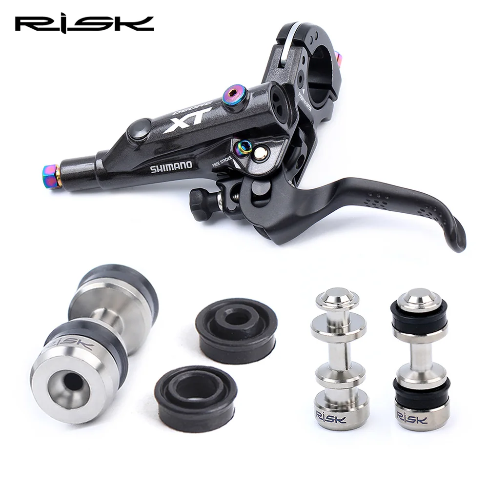 RISK Titanium Mountain Bicycle Brake Lever Piston For Shimano XT M8000