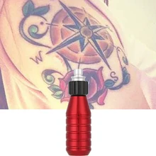 25 мм алюминиевый сплав картридж татуировки ручки с 2 иголок для роторной машины татуировки картридж иглы