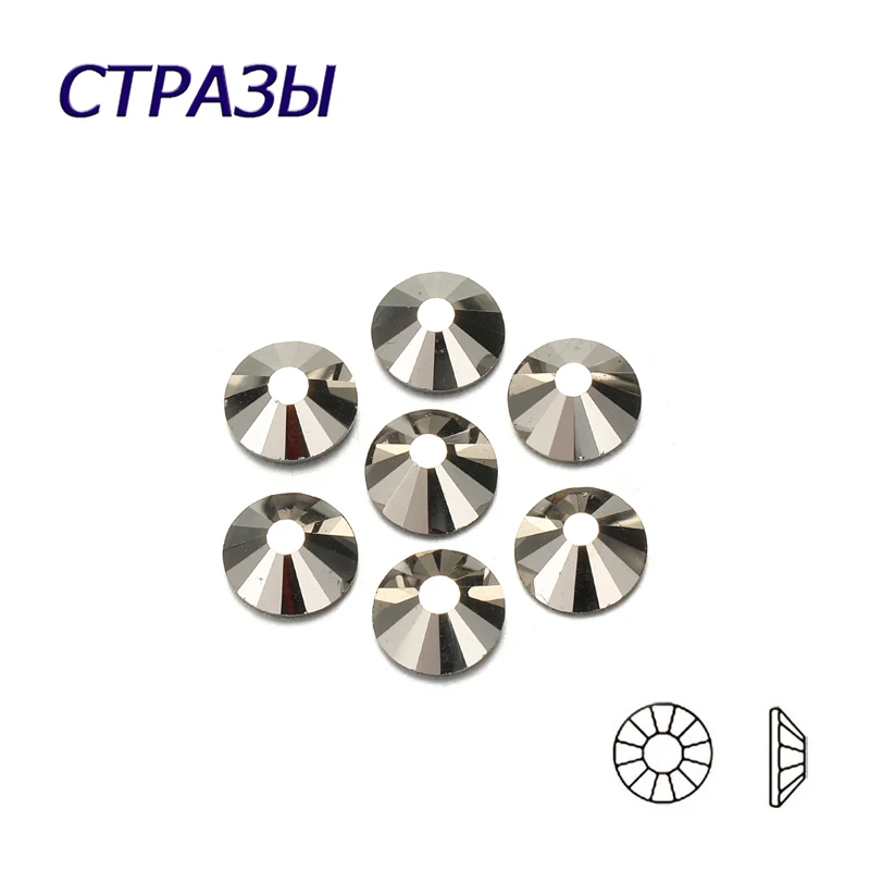 CTPA3bI реактивный гематит все размеры без горячей фиксации стеклянные серебряные