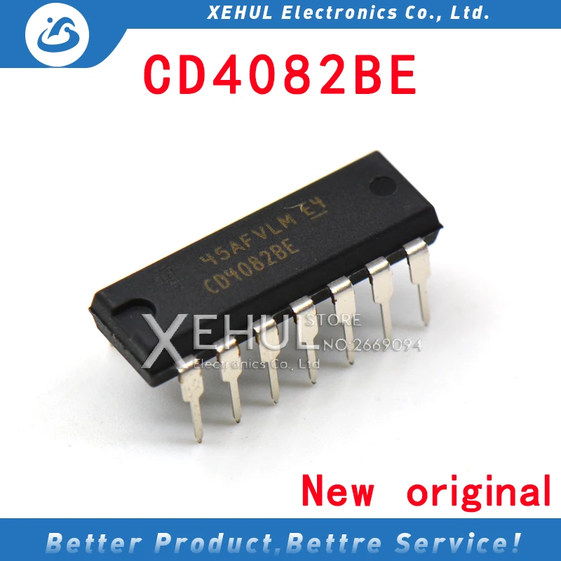 5 шт./10 шт. новые оригинальные CD4082BECD4082BD HEF4082BP HCF4082BE HCF4082 CD4082 DIP-14 двойной 4 входной