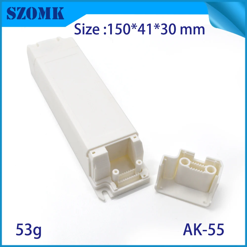 1 шт. 150*41*30 abs белый пластиковый светодиодный распределительный корпус