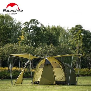 

Naturehike 2 Person Motorcycle Tent Outdoor Large Space 40D Silicone Windproof Outdoor Travel Tents Camping Hiking NH19ZP013