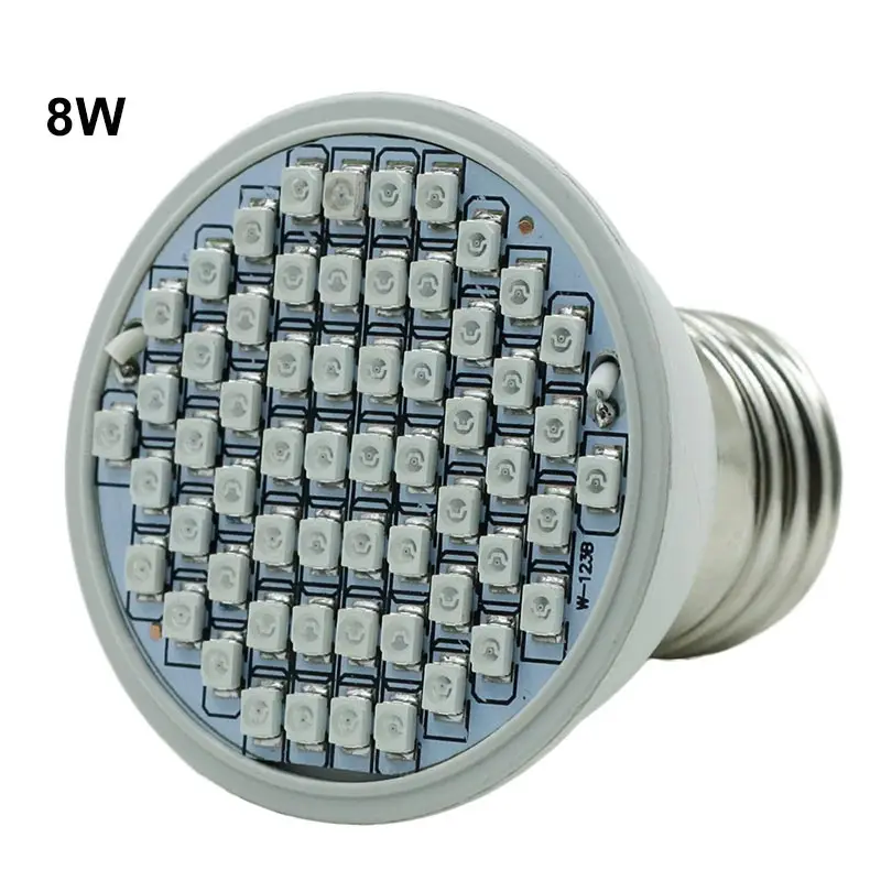 

AC85-265V 8W 12W E27 Red Blue Plant Light LED Plant Growth Lamp Suitable For Potted Plant Greenhouse Fruits And Vegetables