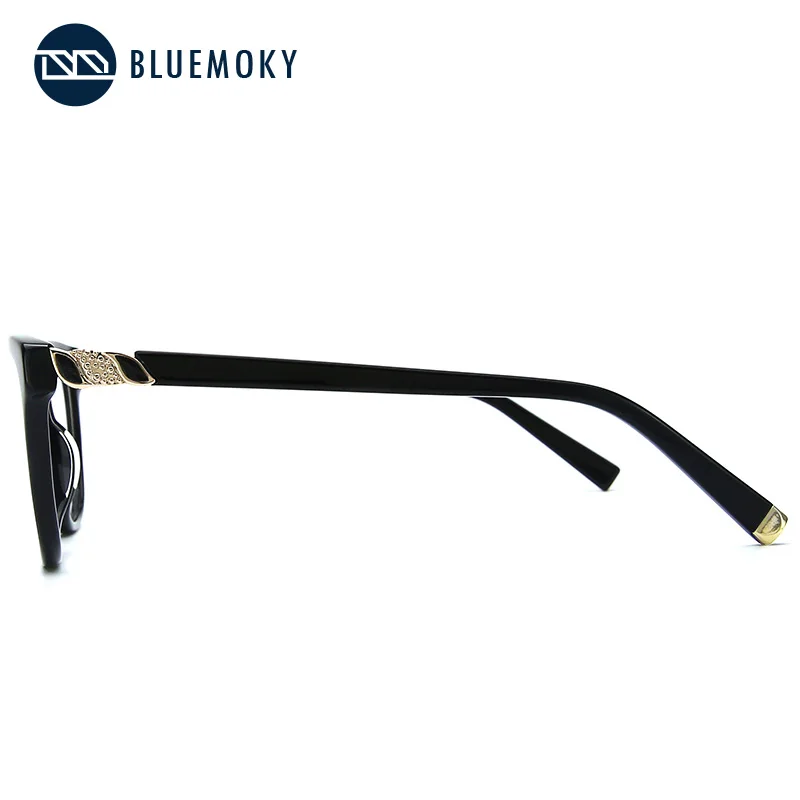 BLUEMOKY ацетат очки по рецепту Близорукость женские оптические оправа фотохромные