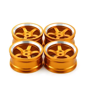 

4PCS Aluminum 52MM Wheel Rims For HSP 94123 94122 1/10 Off Road Monster Truck RC Climbing Car Upgrade Parts