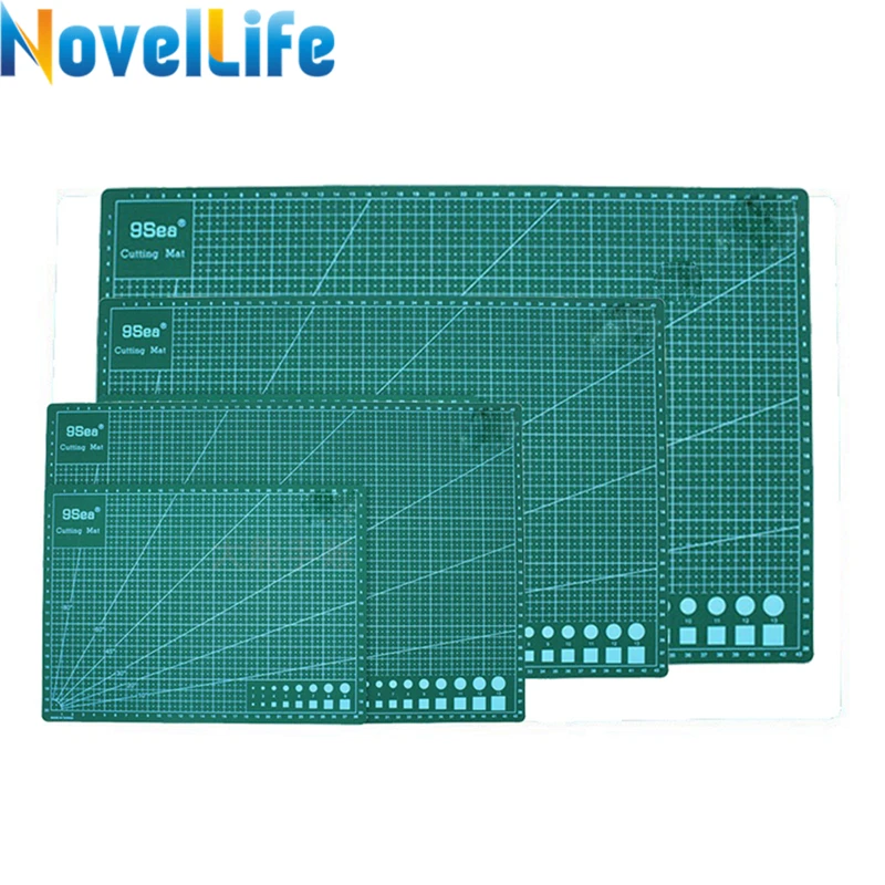 naald Regenachtig Voetzool Negen Zee A1 A2 A3 A4 Dubbele Gedrukt Groen Snijmat Papier Snijden Project  Werk Pad Board Met Schaal Voor papier Ambachten Model|surface|surface  padsurface 3 - AliExpress