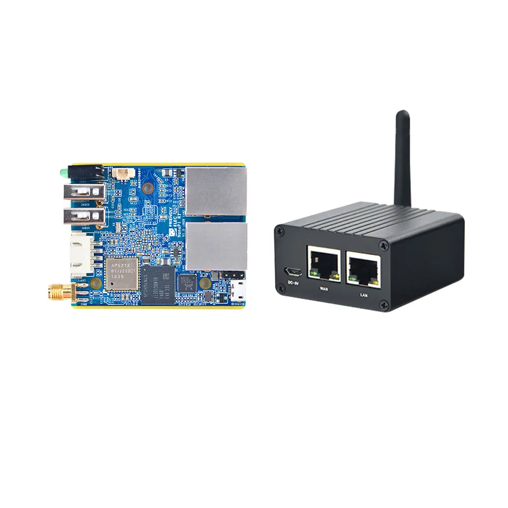 NanoPi R1 Allwinner H3 Gbps Ethernet On-board Wifi Bluetooth OpenWRT