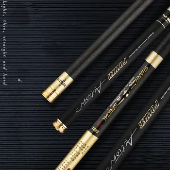 

8m-13m Power Hand Rod Pesca Carbon Telescopic Fishing Canne Ultra Light Hard Carp Fishing Pole Short Sections Wedkarstwo Sticks